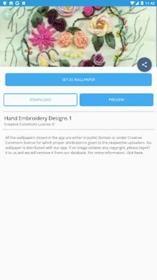 Hand Embroidery Designs android App screenshot 1